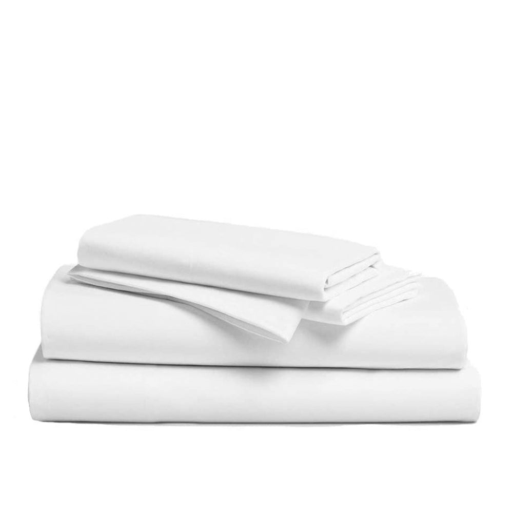 Ensemble de draps blanc - Bambou