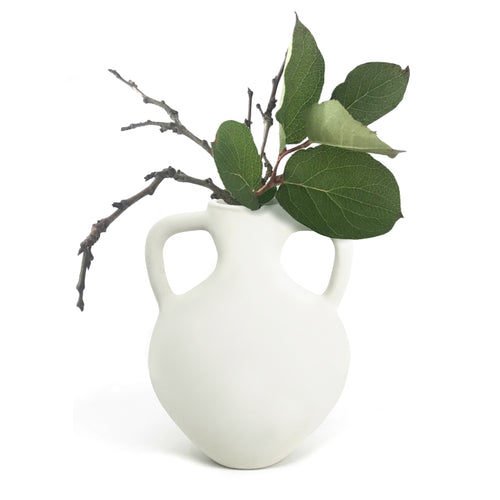 Vase grec - Blanc||Greek vase - White