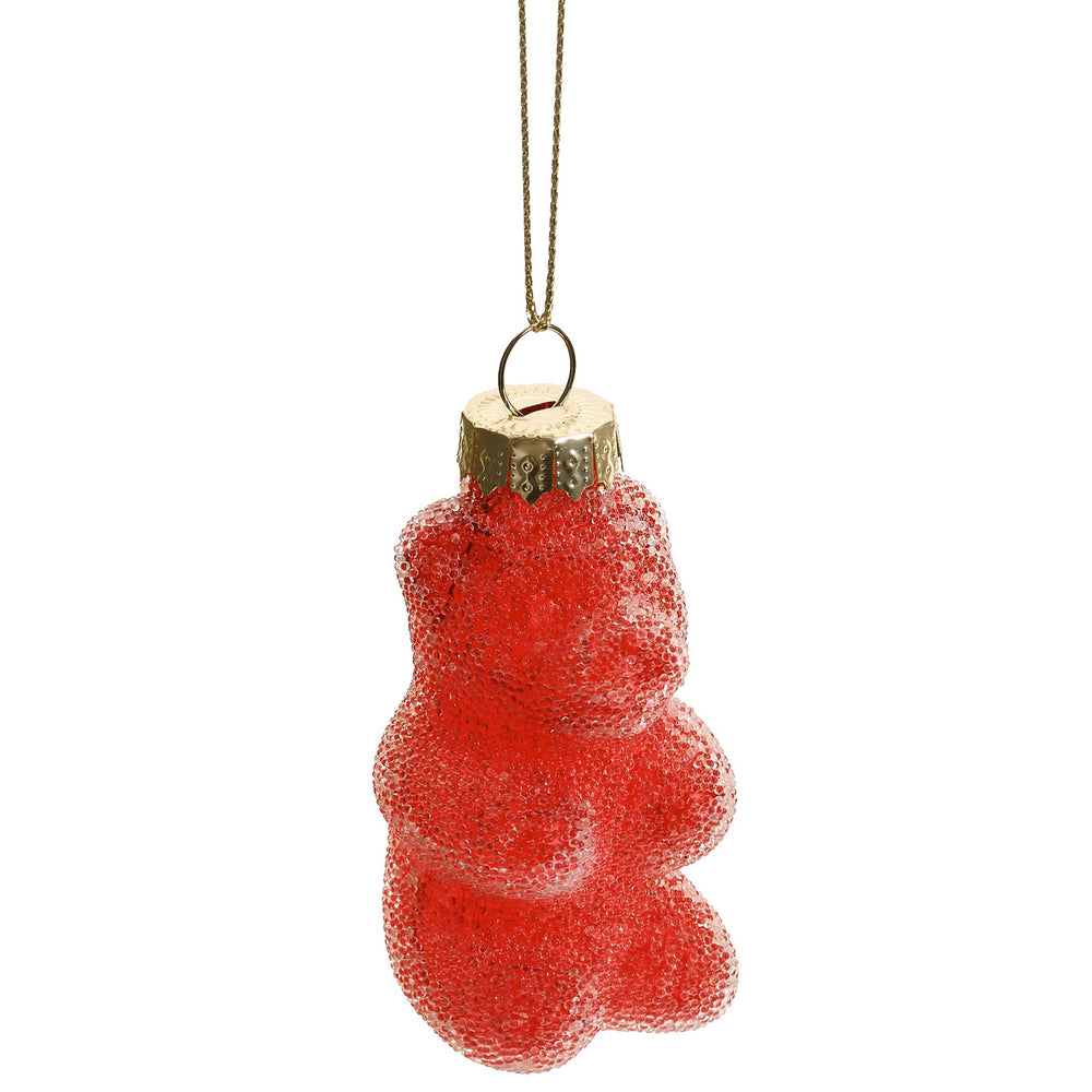 Ornement Gummy Bear - Rouge