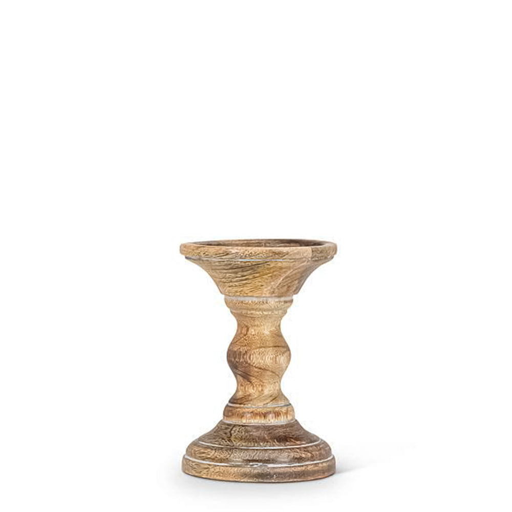 Pillar holder - Bleached wood