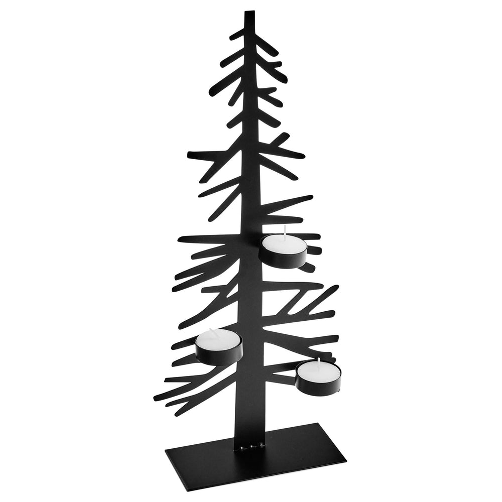 Porte-lampions sapin - Noir