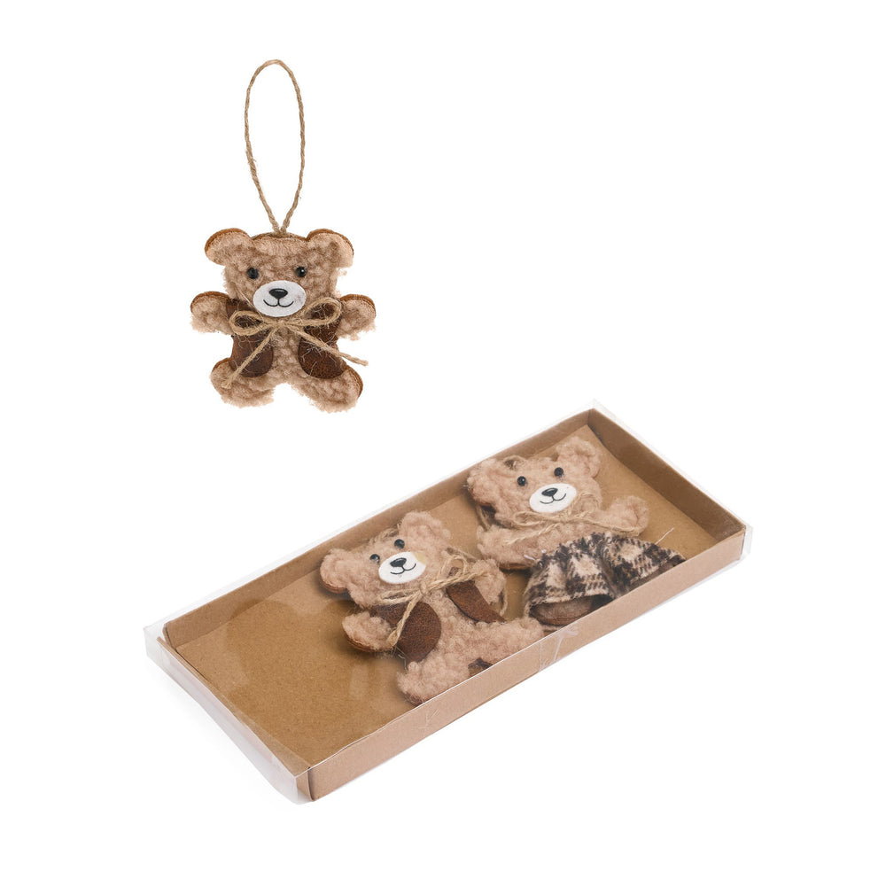 Ensemble de 3 ornements - Petits ours