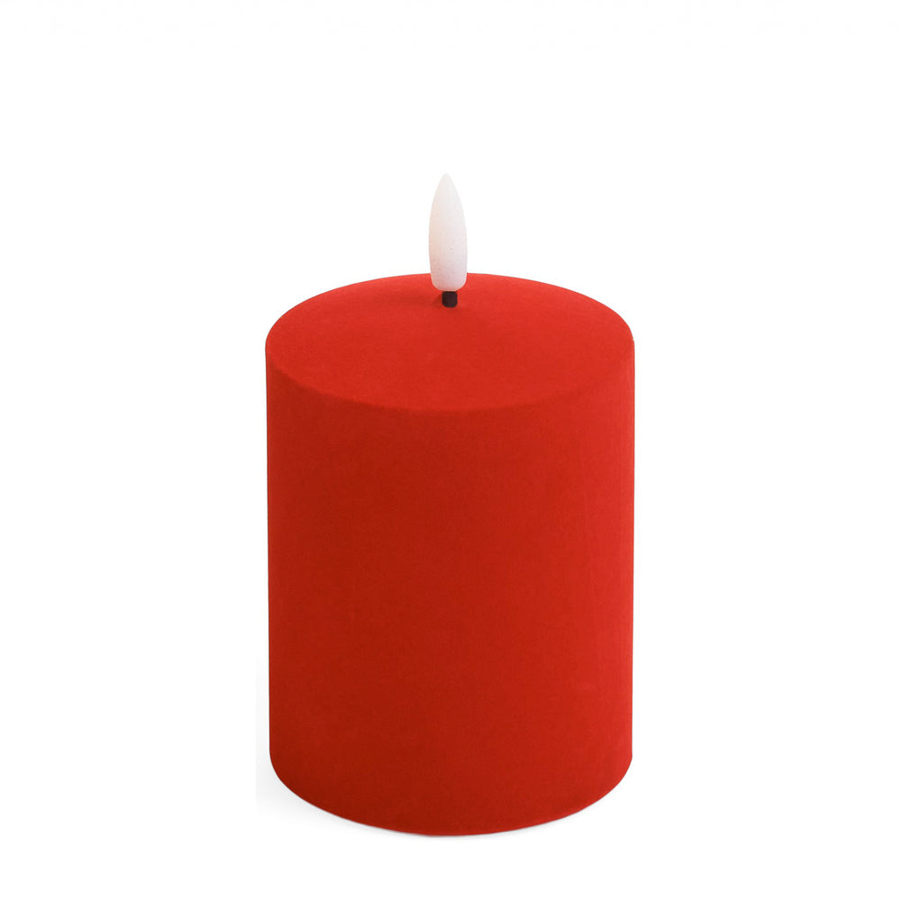 Pilier DEL rouge - Velours