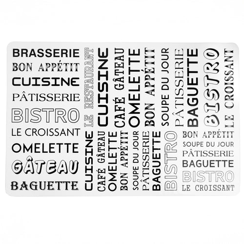 Napperon transparent - Cuisine