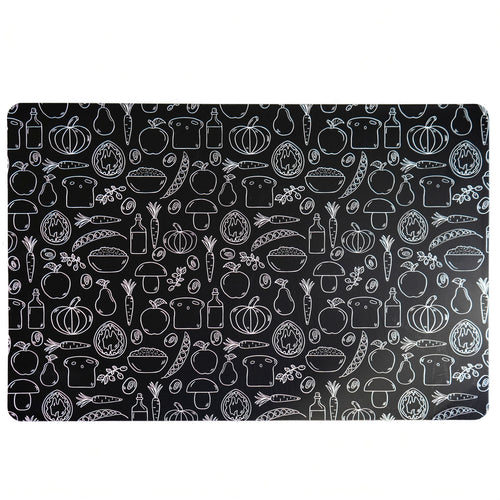 Napperon noir - Nourriture