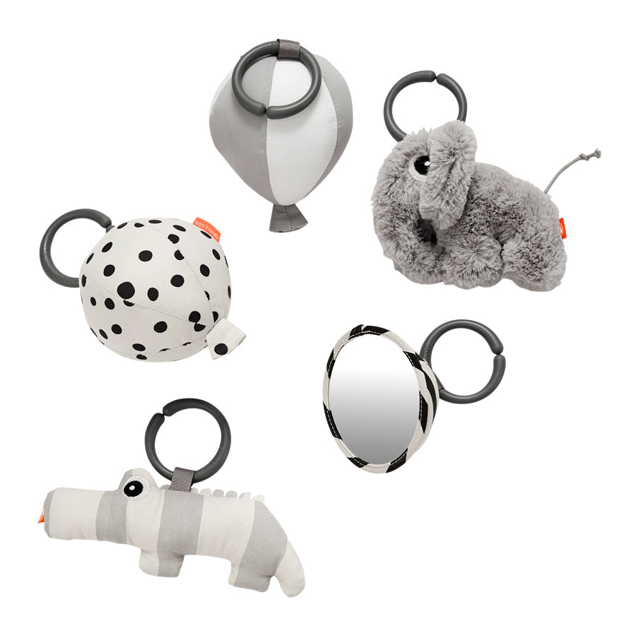 Play mat - Deer friends Grey