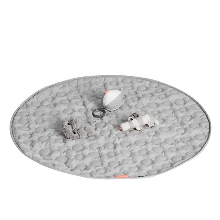 Play mat - Deer friends Grey