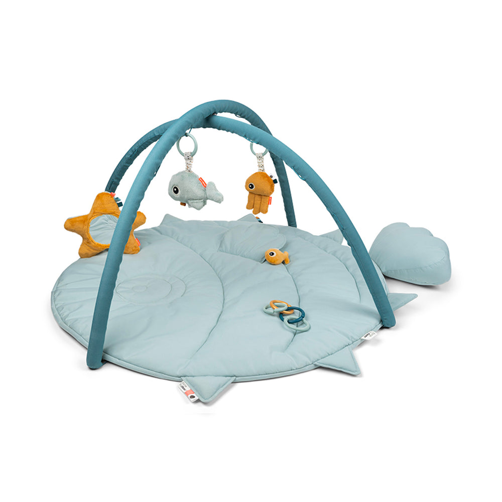 Blue play mat - Sea friends