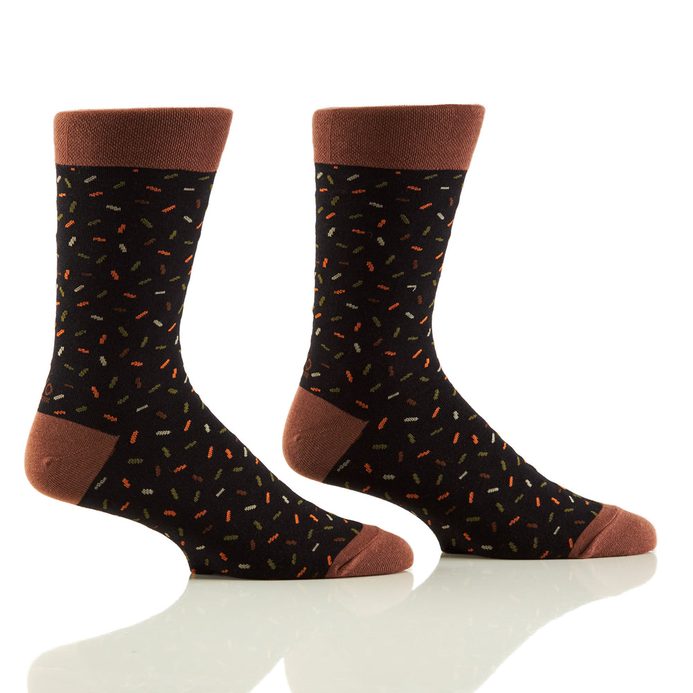 Bas pour hommes - Motifs confettis||Men's socks - Confetti patterns