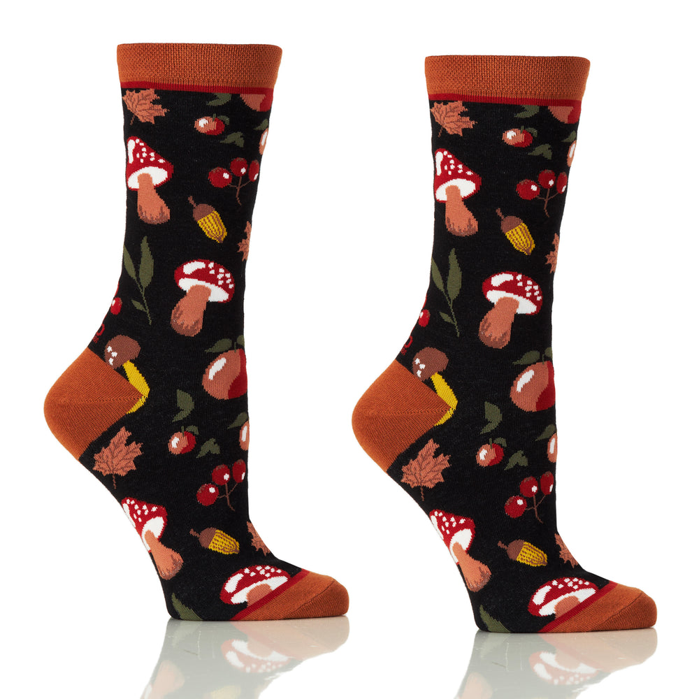 Bas pour femmes - Champignons||Women's socks - Mushrooms