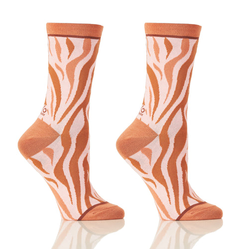 Bas pour femmes - Motifs zébrés||Women's socks - Zebra patterns