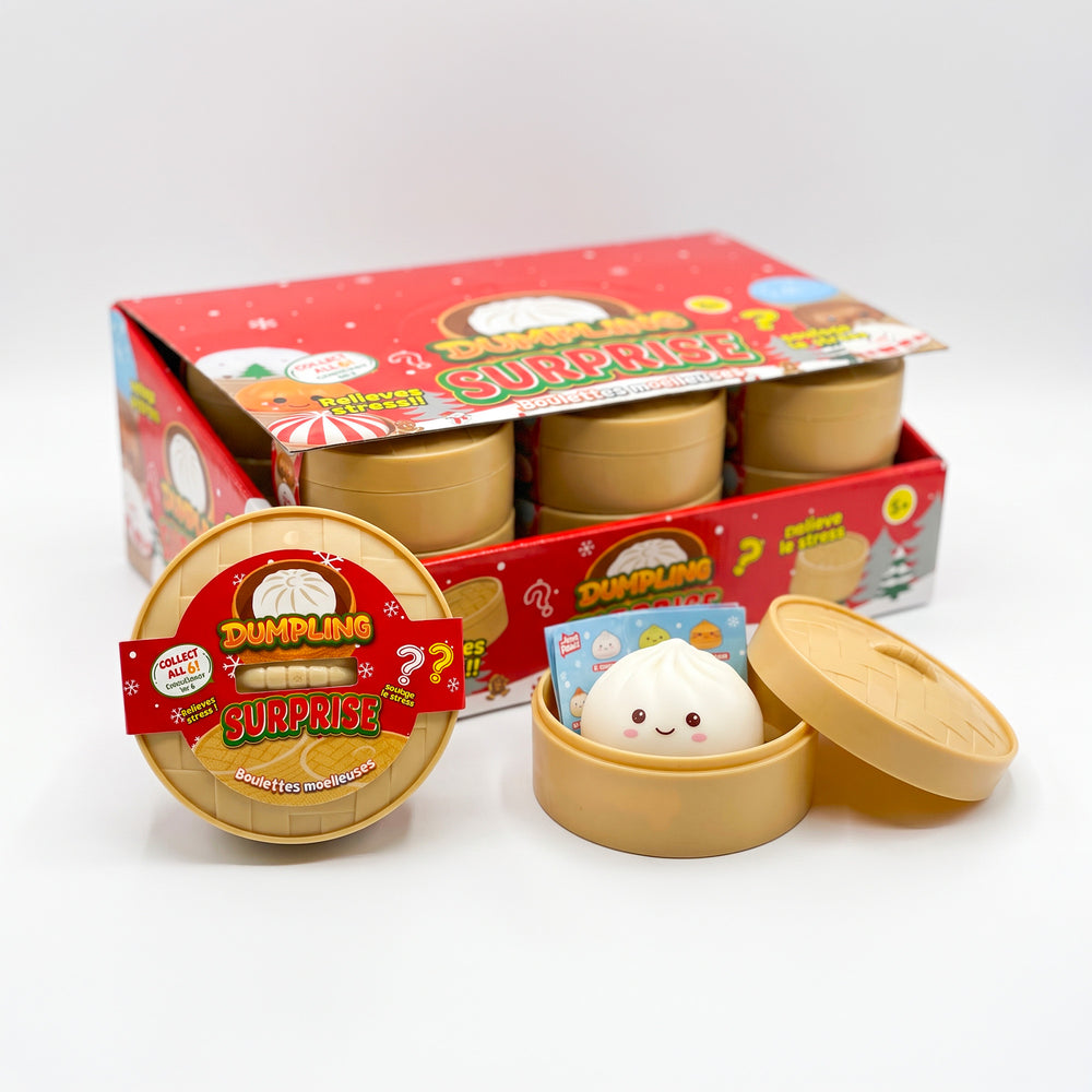 Squishy dumpling de Noël - Modèle surprise