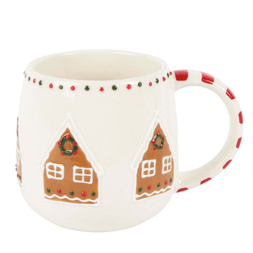 Tasse des fêtes - Maison en pain d'épices