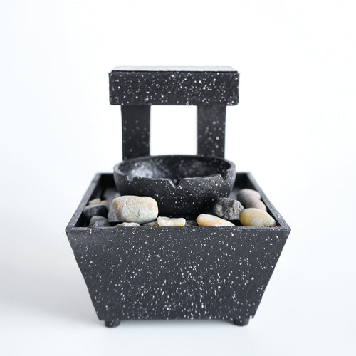 Fontaine - Chute de pluie