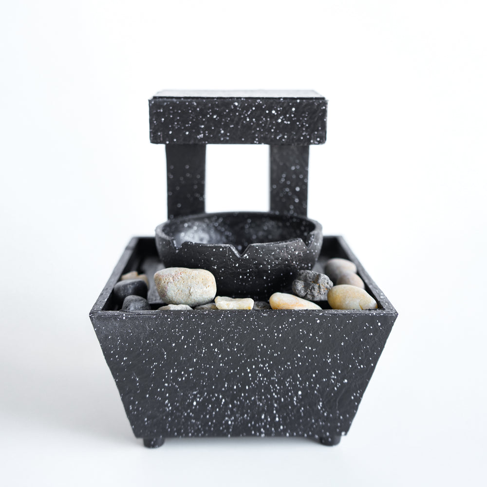 Fontaine - Chute de pluie