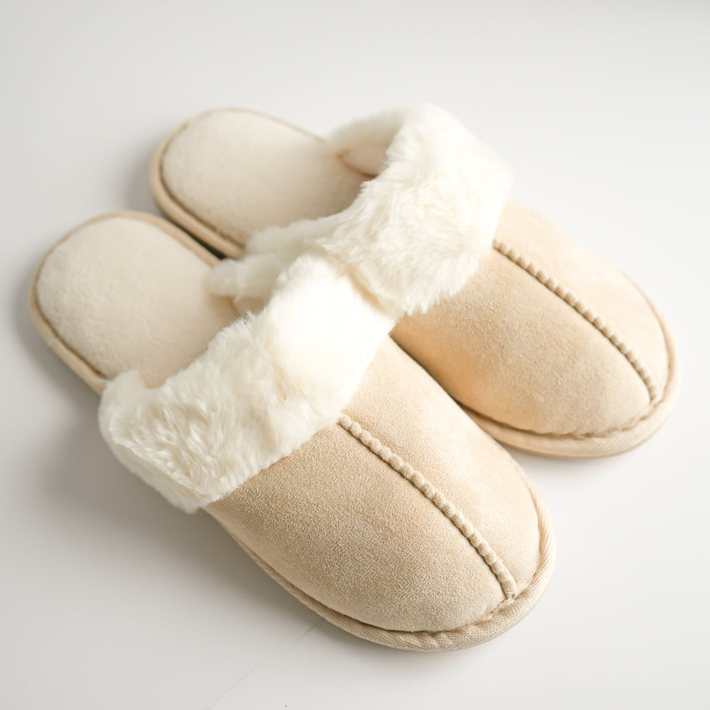 Pantoufle fermée - Beige