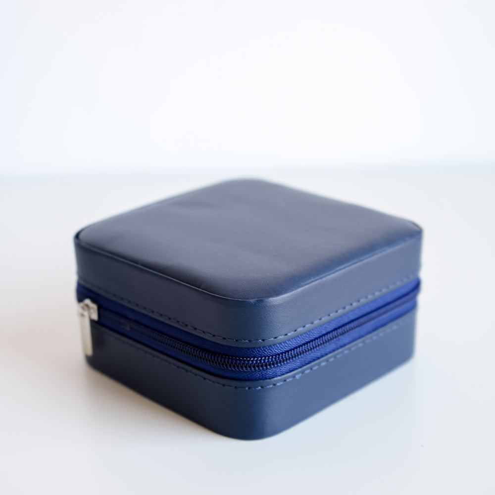 Travel jewelry box - Blue