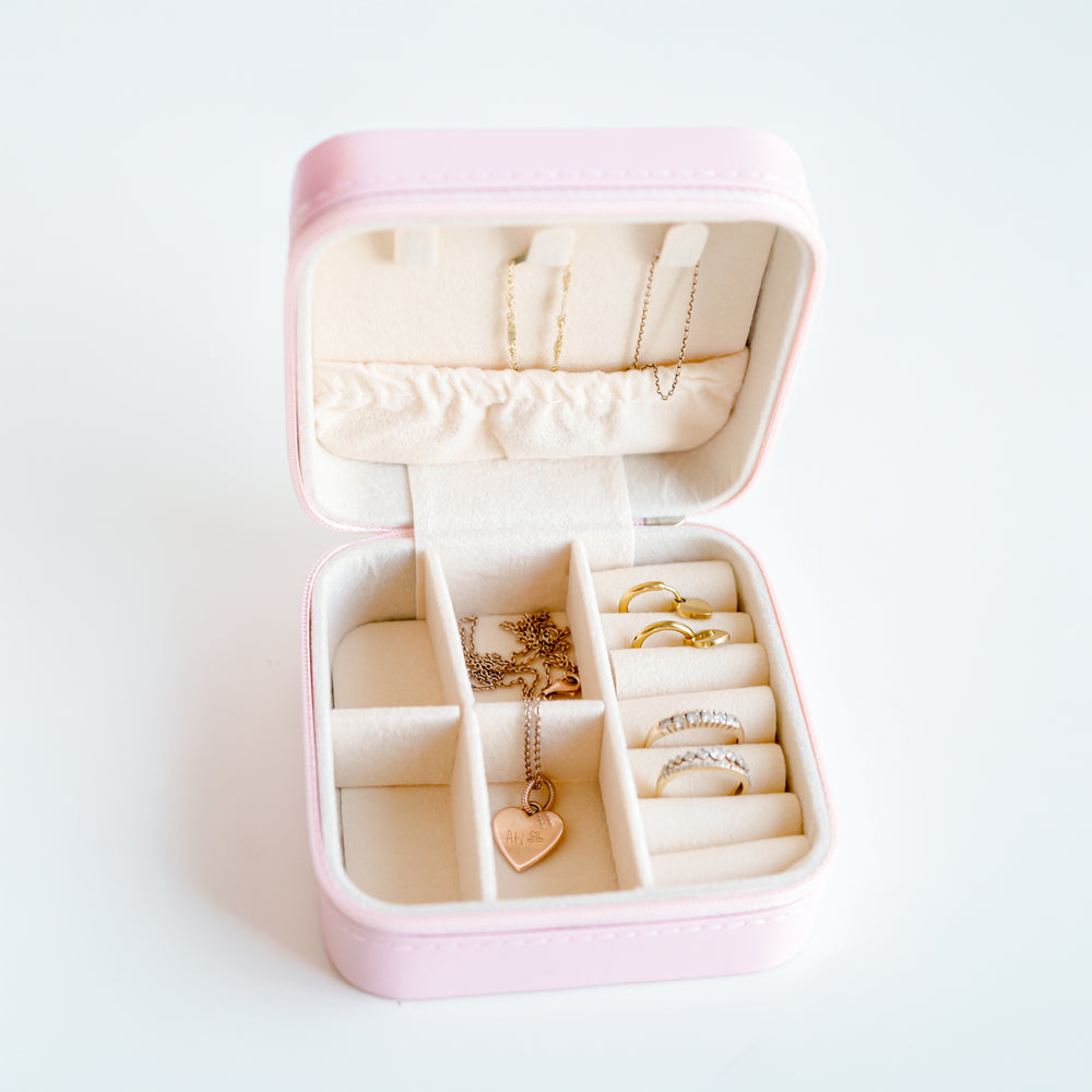 Travel jewelry box - Pink