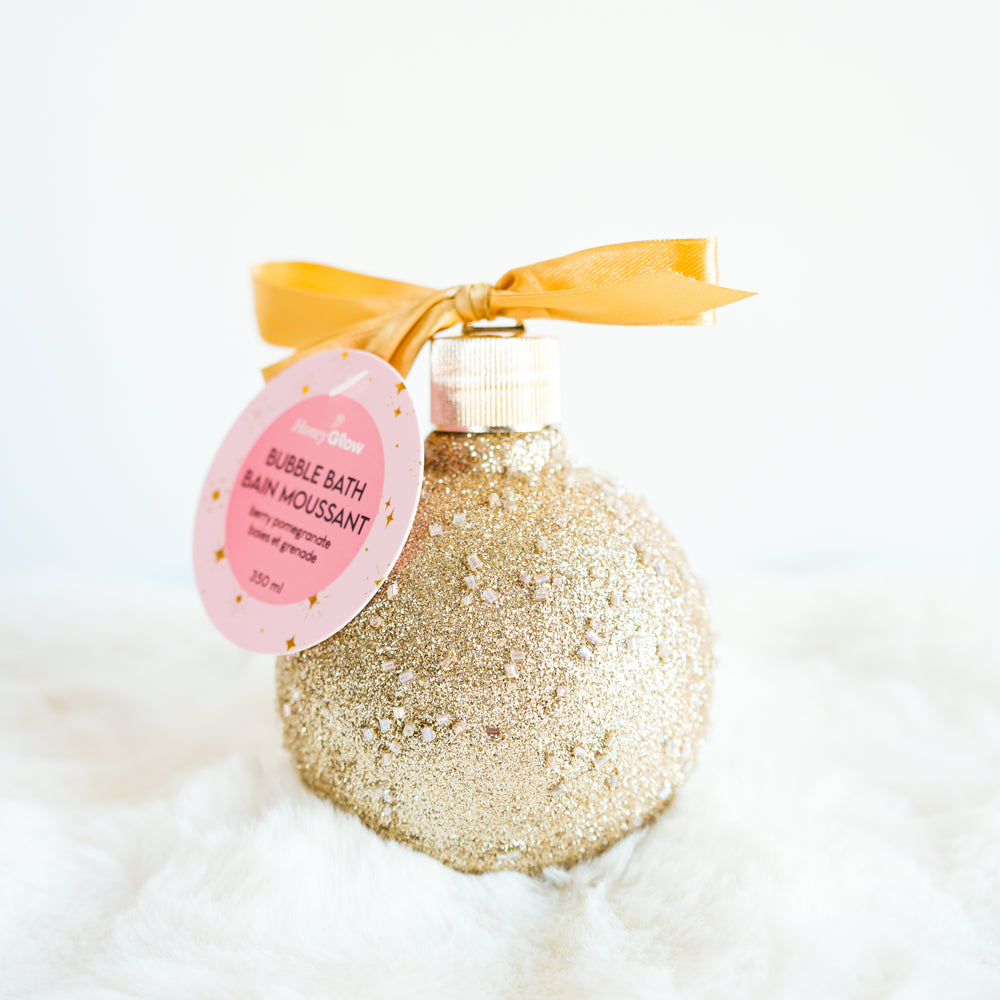 Bubble bath - Golden Christmas ball