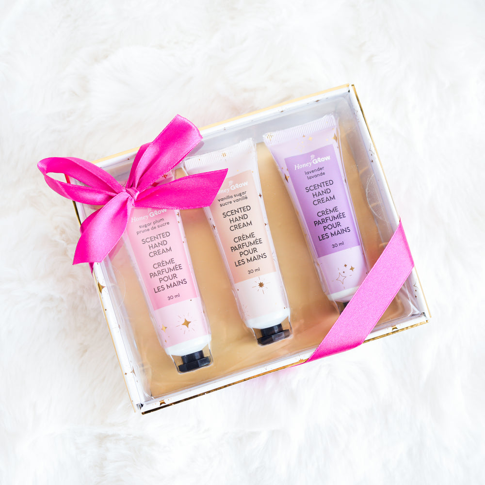 Ensemble de 3 crèmes à mains