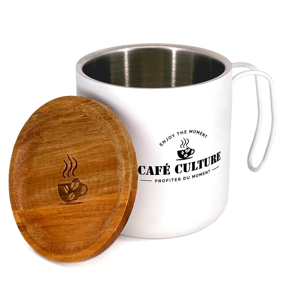 Tasse double paroi - Café culture||Double-walled mug - Café culture