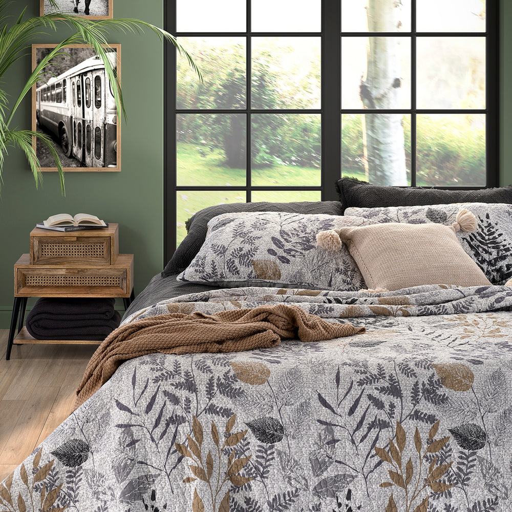 Courtepointe feuillage - Lena