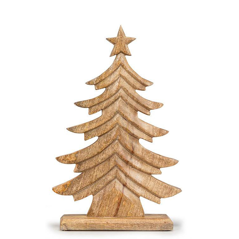 Christmas tree - Carved wood