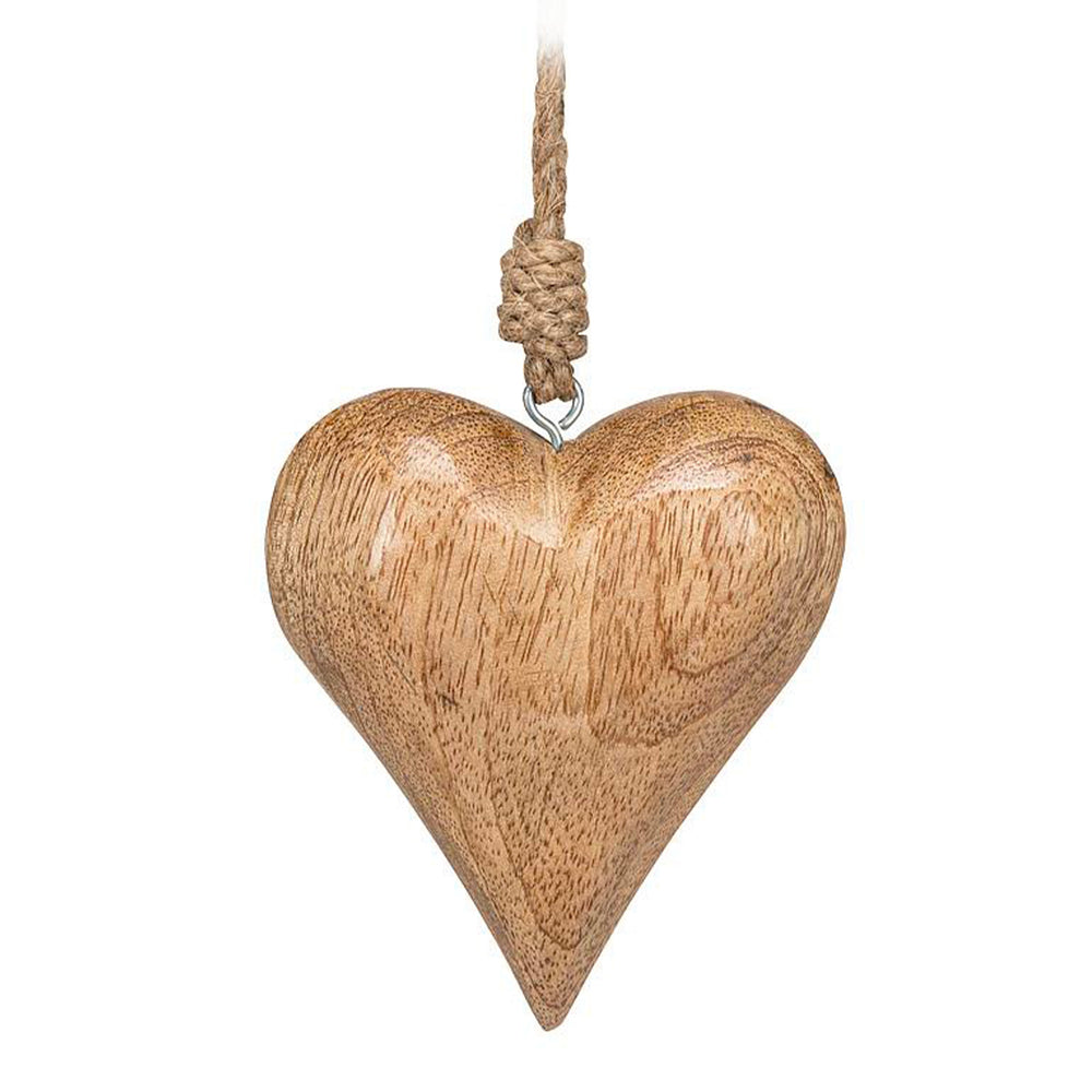 Ornament - Wooden heart