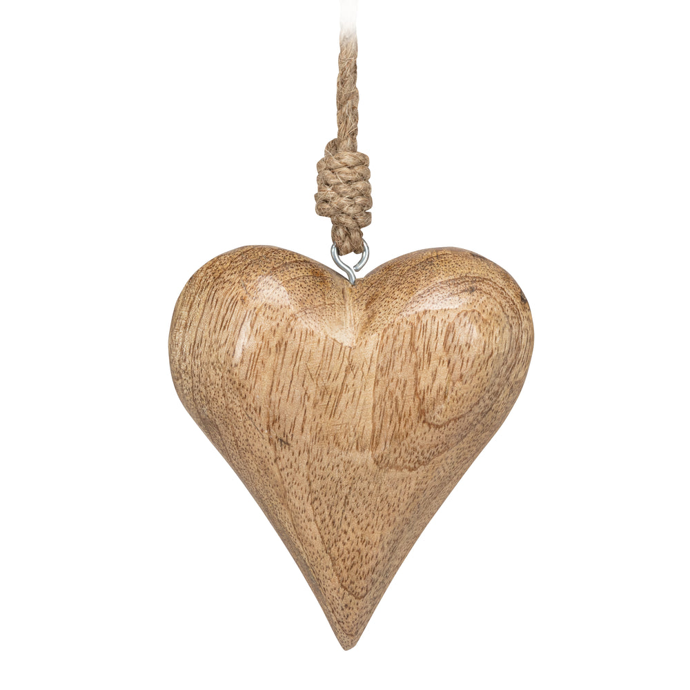 Ornement en bois - Coeur