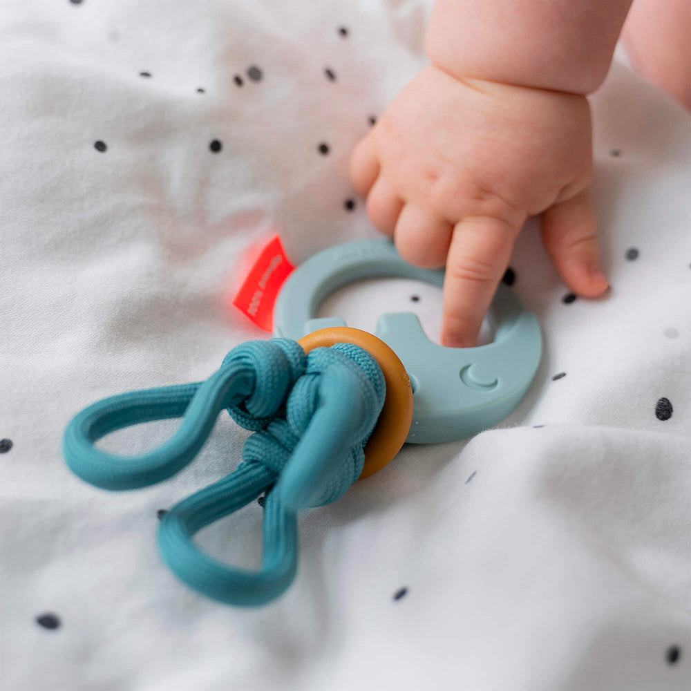 Set of 3 blue rattles - Tiny toys