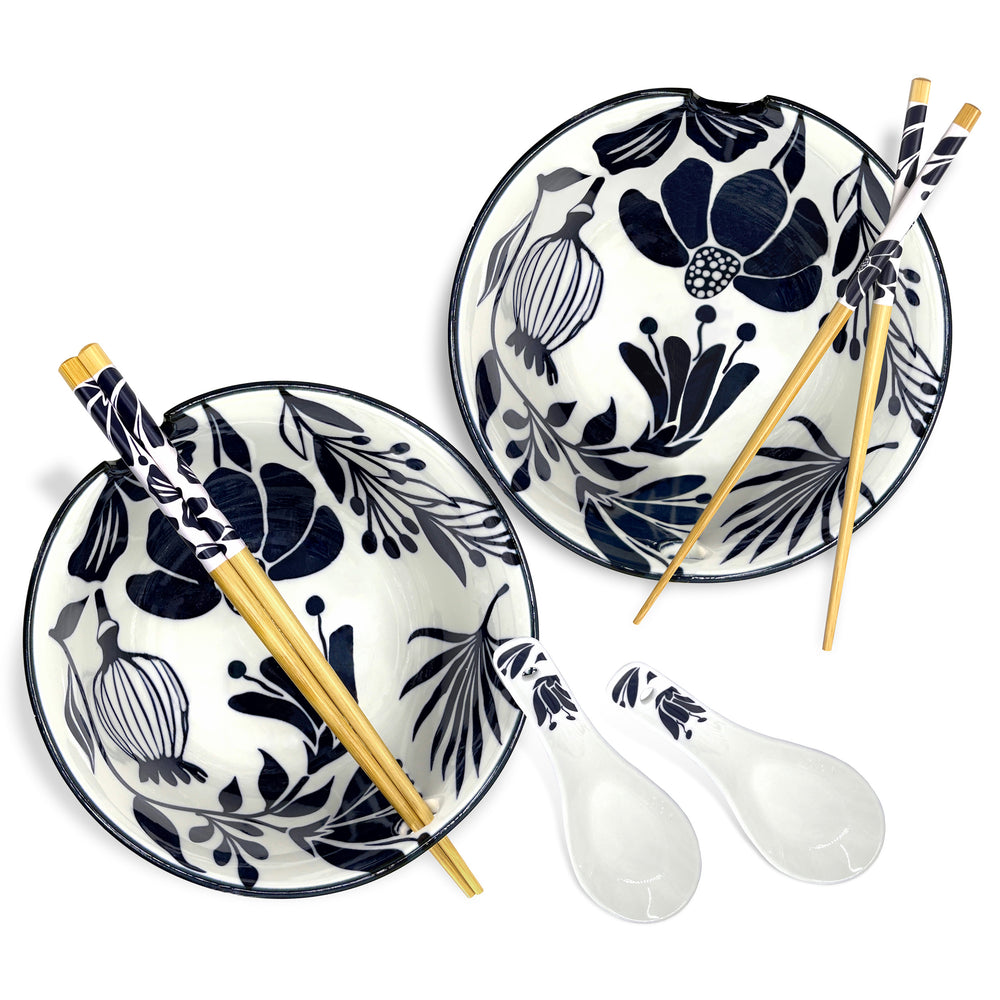 Ensemble de bols pour ramen - 6 pièces