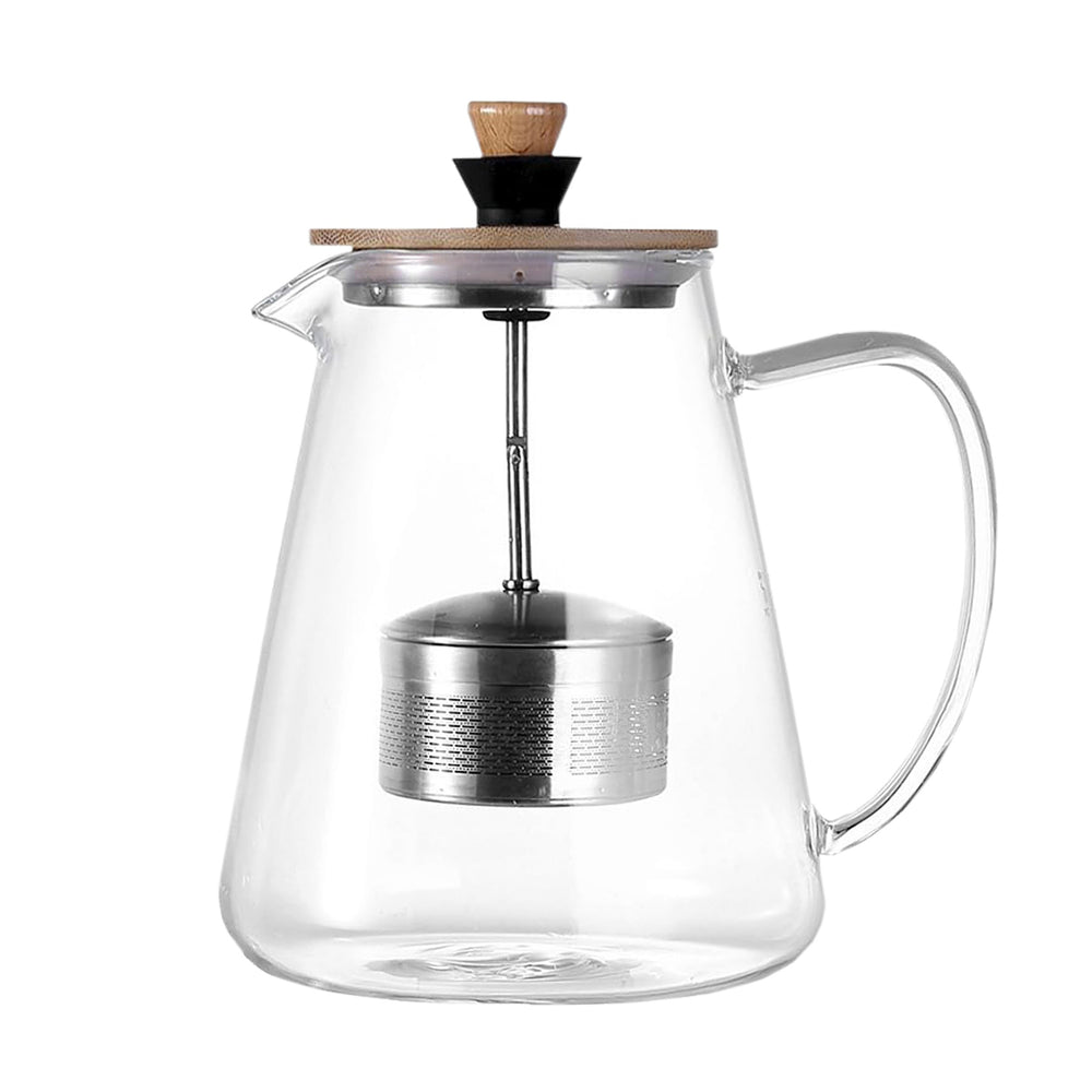 Théière à levier - Verre