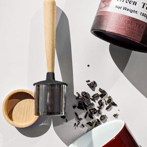 Infuseur à thé - Poignée de bois