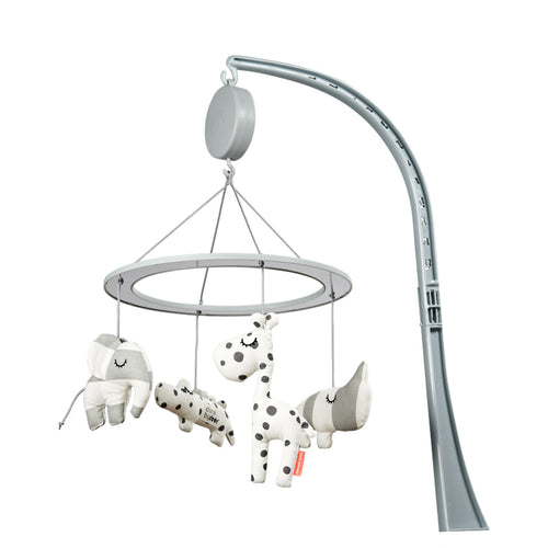 Mobile musical - Animal gris