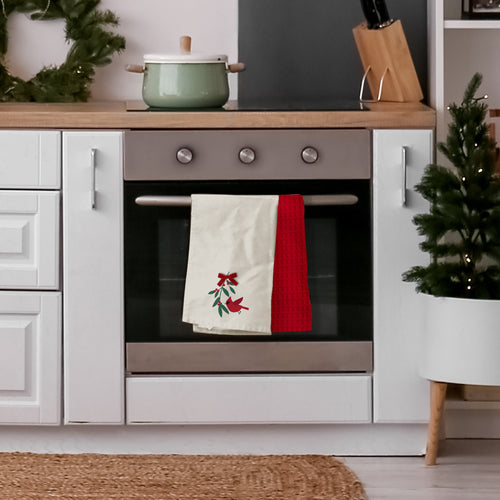 Serviettes de cuisine (2) - Cardinal