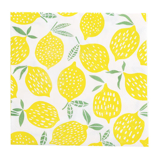 Table napkins - Lemons
