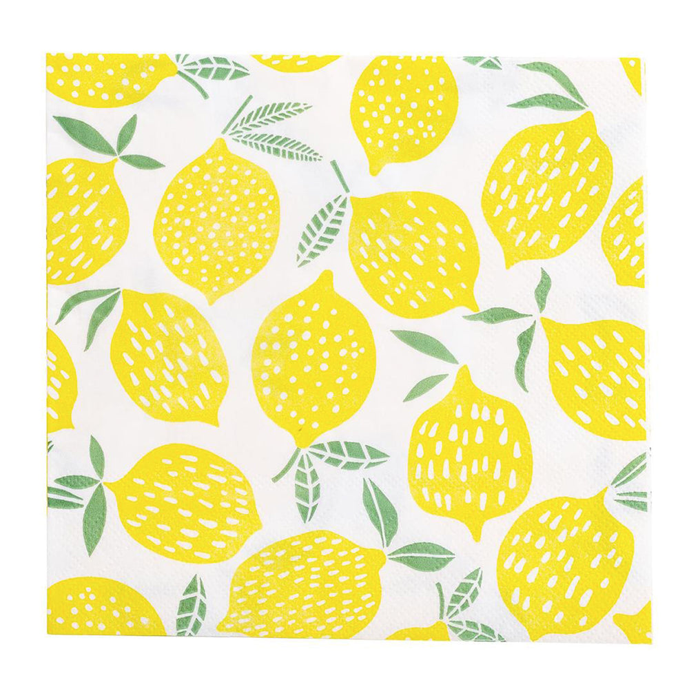 Table napkins - Lemons