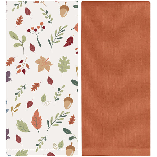 Kitchen linen (2) - Autumn leaves