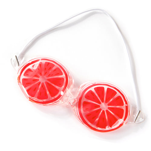 Masque en gel pour les yeux - Pamplemousse||Gel eye mask - Grapefruit