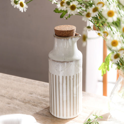 Bouteille d'huile ou vinaigre - Campagnard