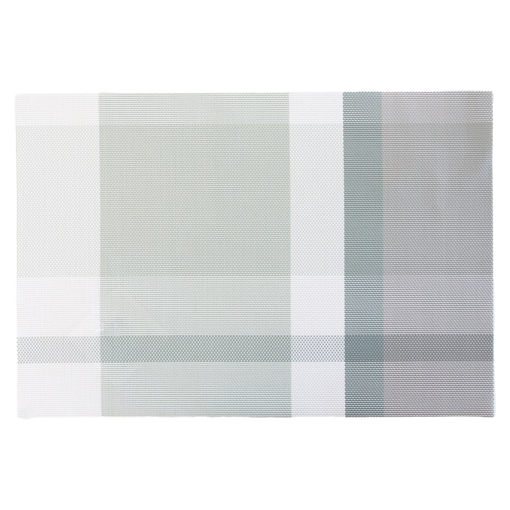 Napperon gris & vert - Hampton||Grey & green placemat - Hampton