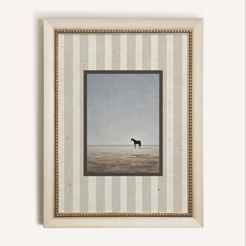 Toile vintage - Lone figure