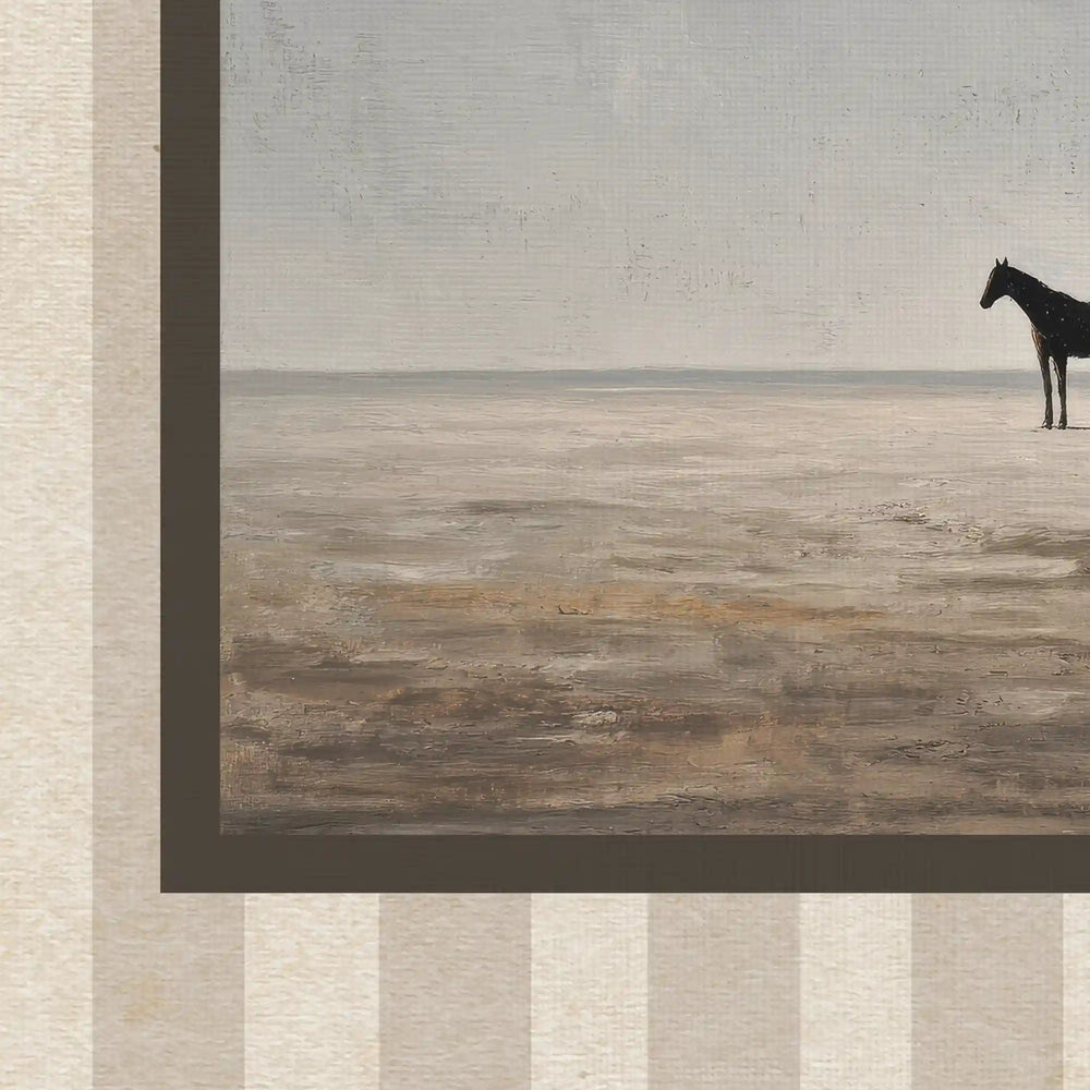Toile vintage - Lone figure
