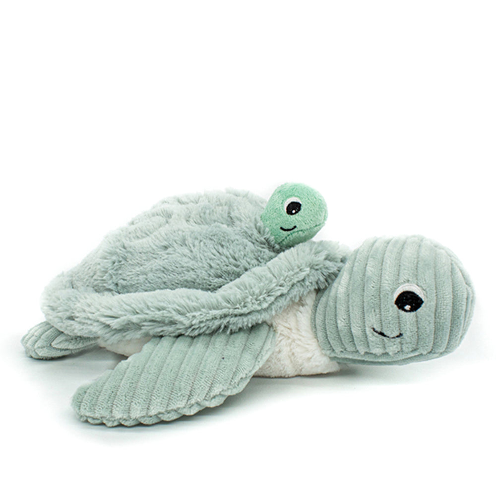 Mom and baby plush - Sauvenou the mint turtle