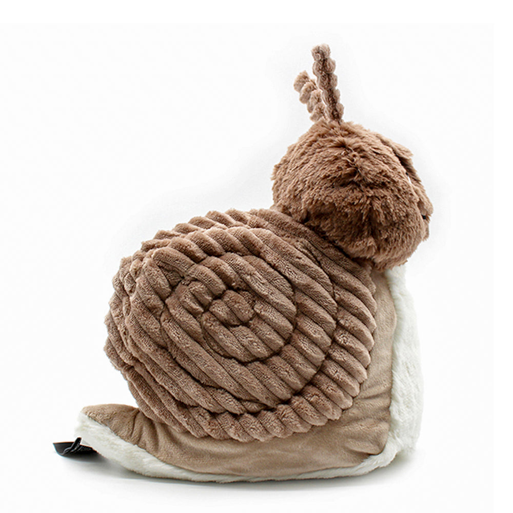 Peluche maman-bébé - Speedou l'escargot brun