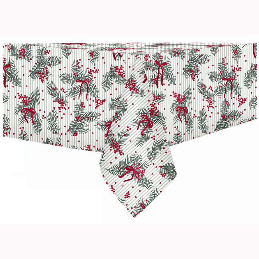 Nappe de Noël - Baies & boucles