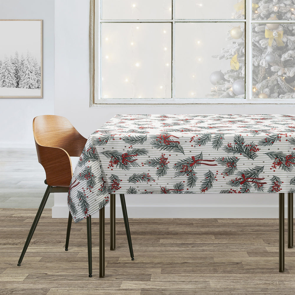 Nappe de Noël - Baies & boucles