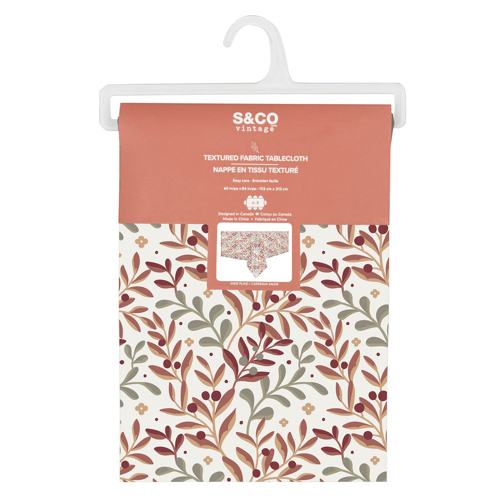 Textured Tablecloth - Tuscan Grove
