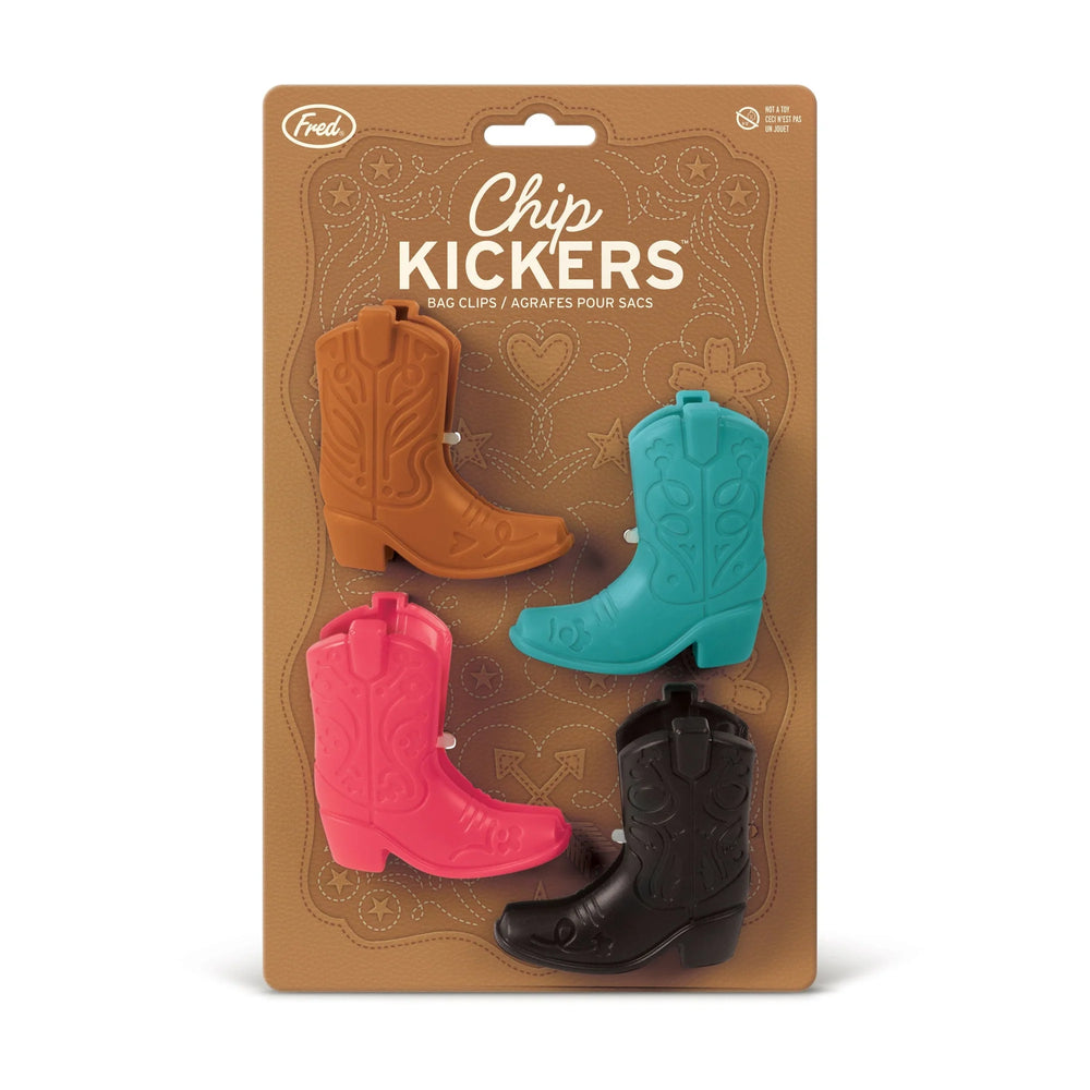 Ensemble de pinces à sac - Bottes de cowboy