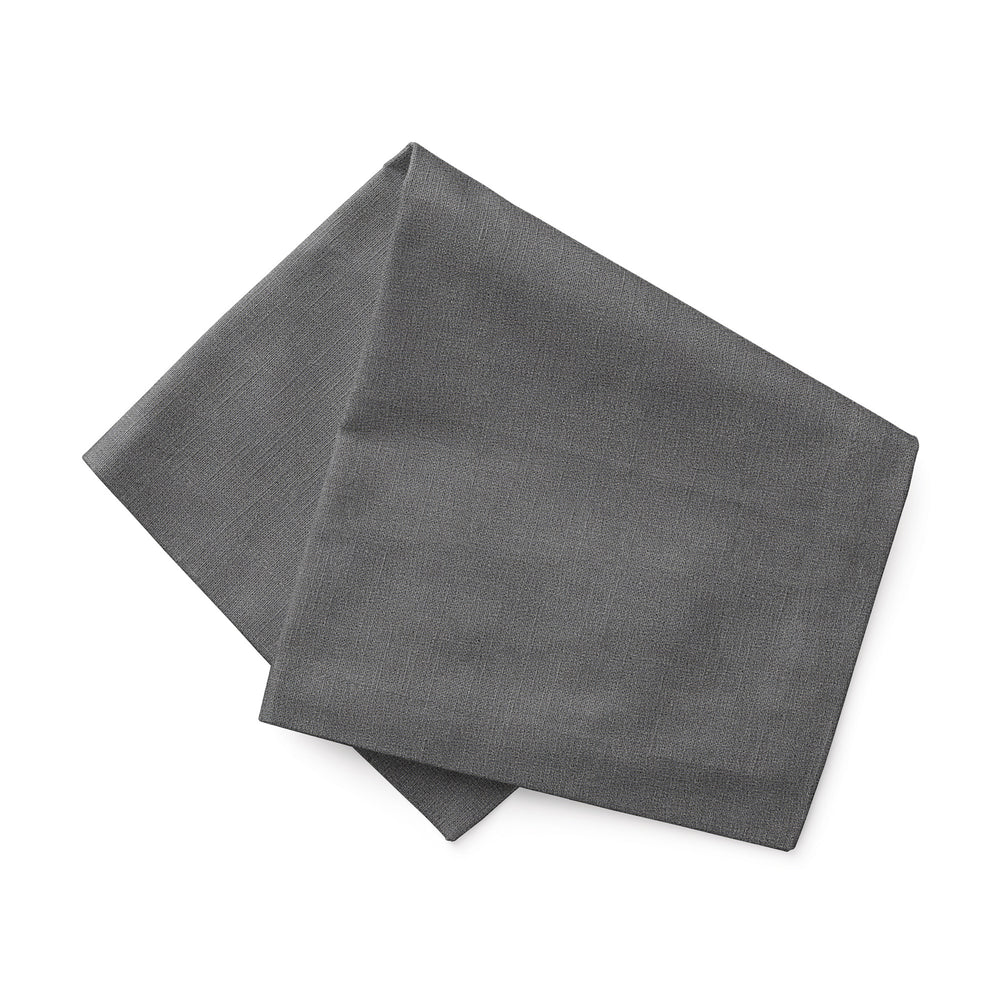 Ensemble de 4 serviettes de table en tissu - Charbon